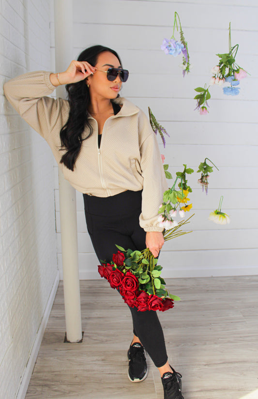 Posh Love Drawstring Jacket