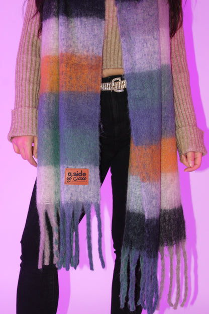 Warm Me Up Scarf with Fringe