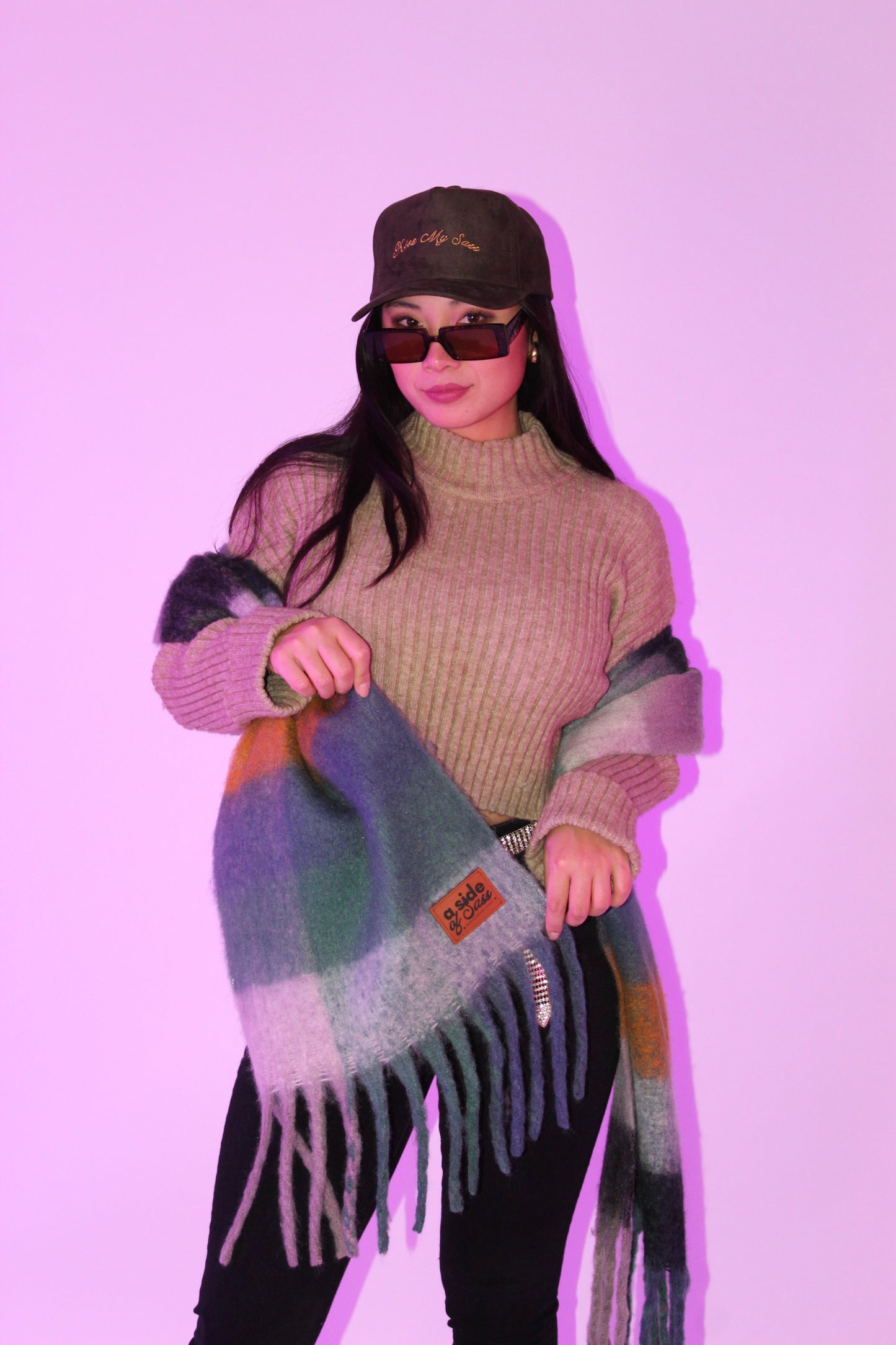 Warm Me Up Scarf with Fringe