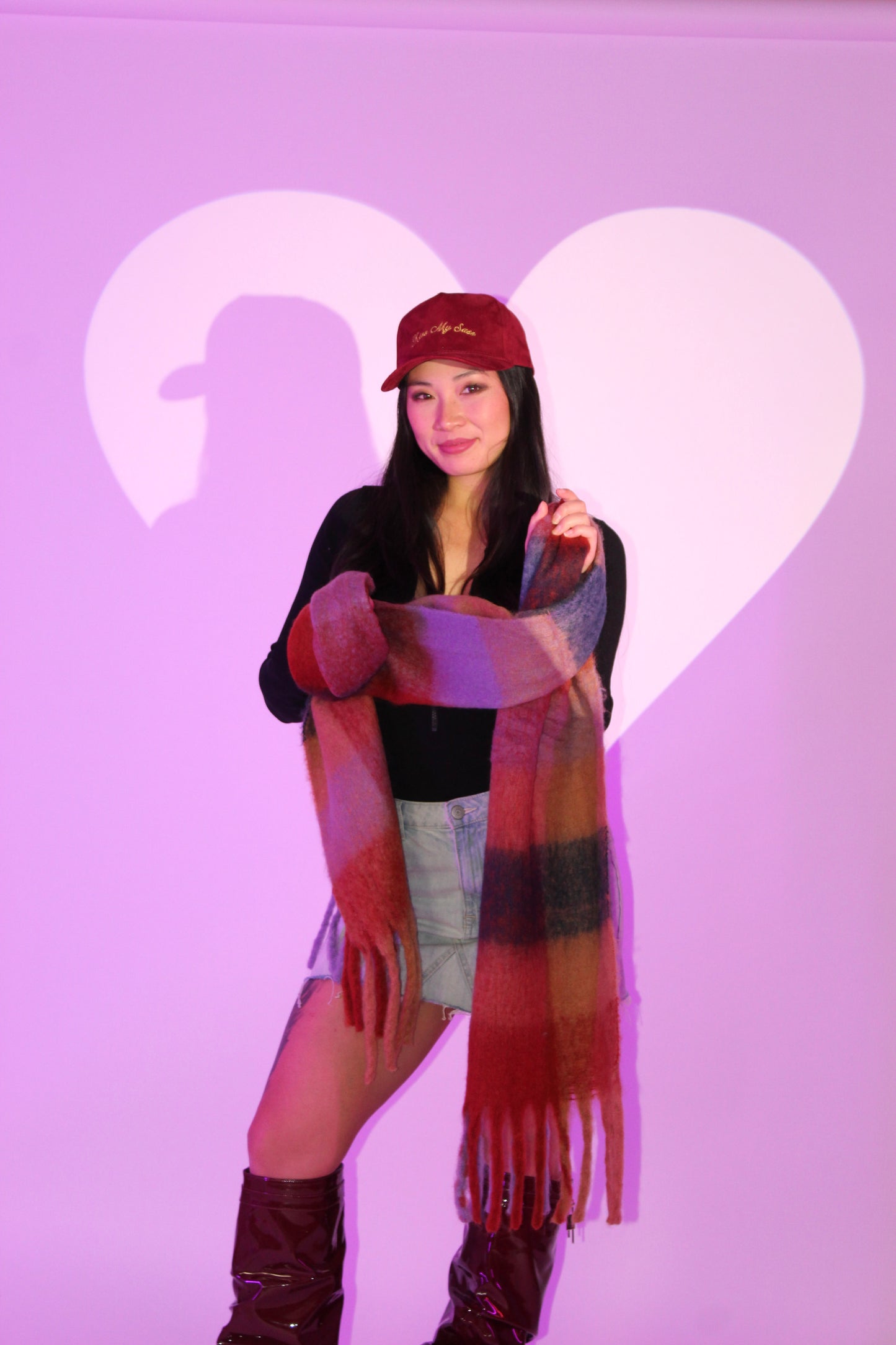 Warm Me Up Scarf with Fringe