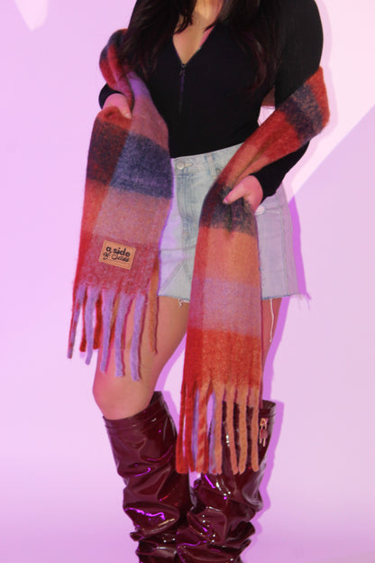 Warm Me Up Scarf with Fringe