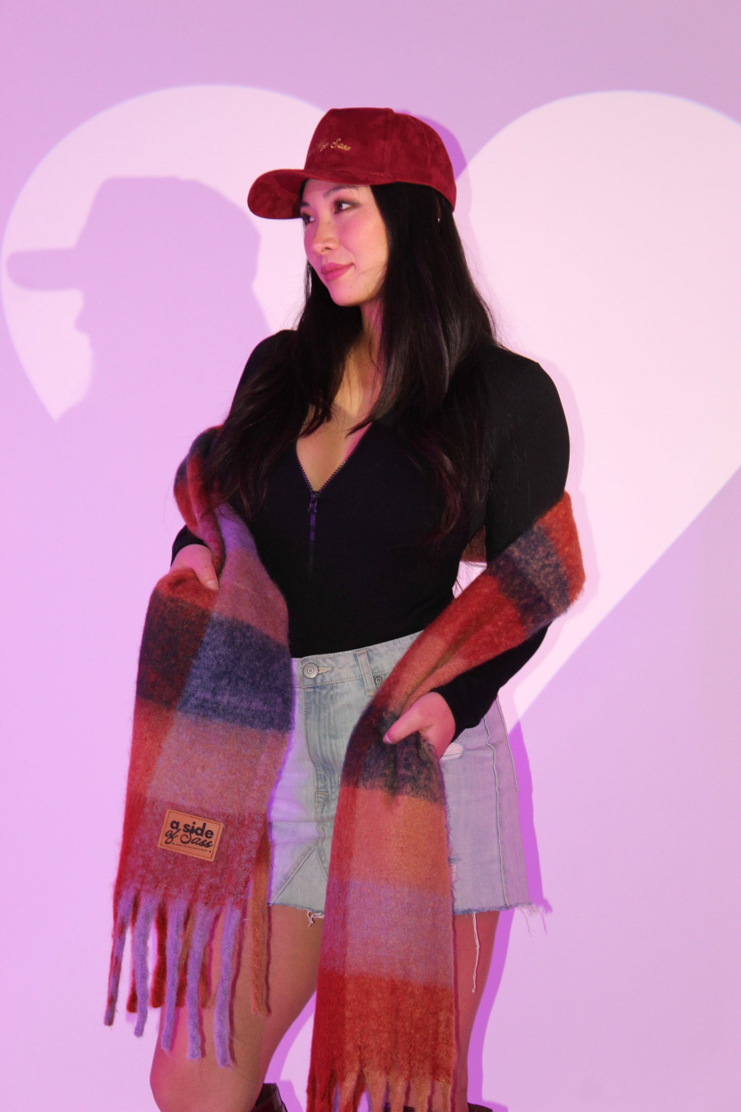 Warm Me Up Scarf with Fringe