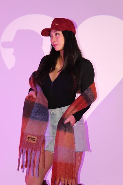 Warm Me Up Scarf with Fringe