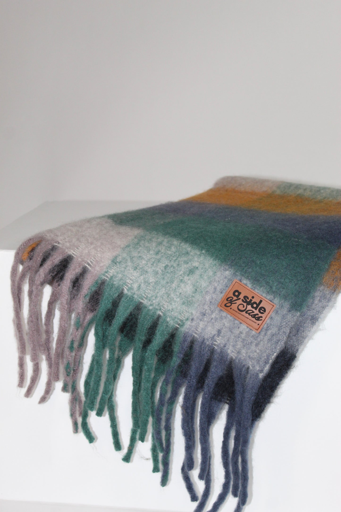 Warm Me Up Scarf with Fringe