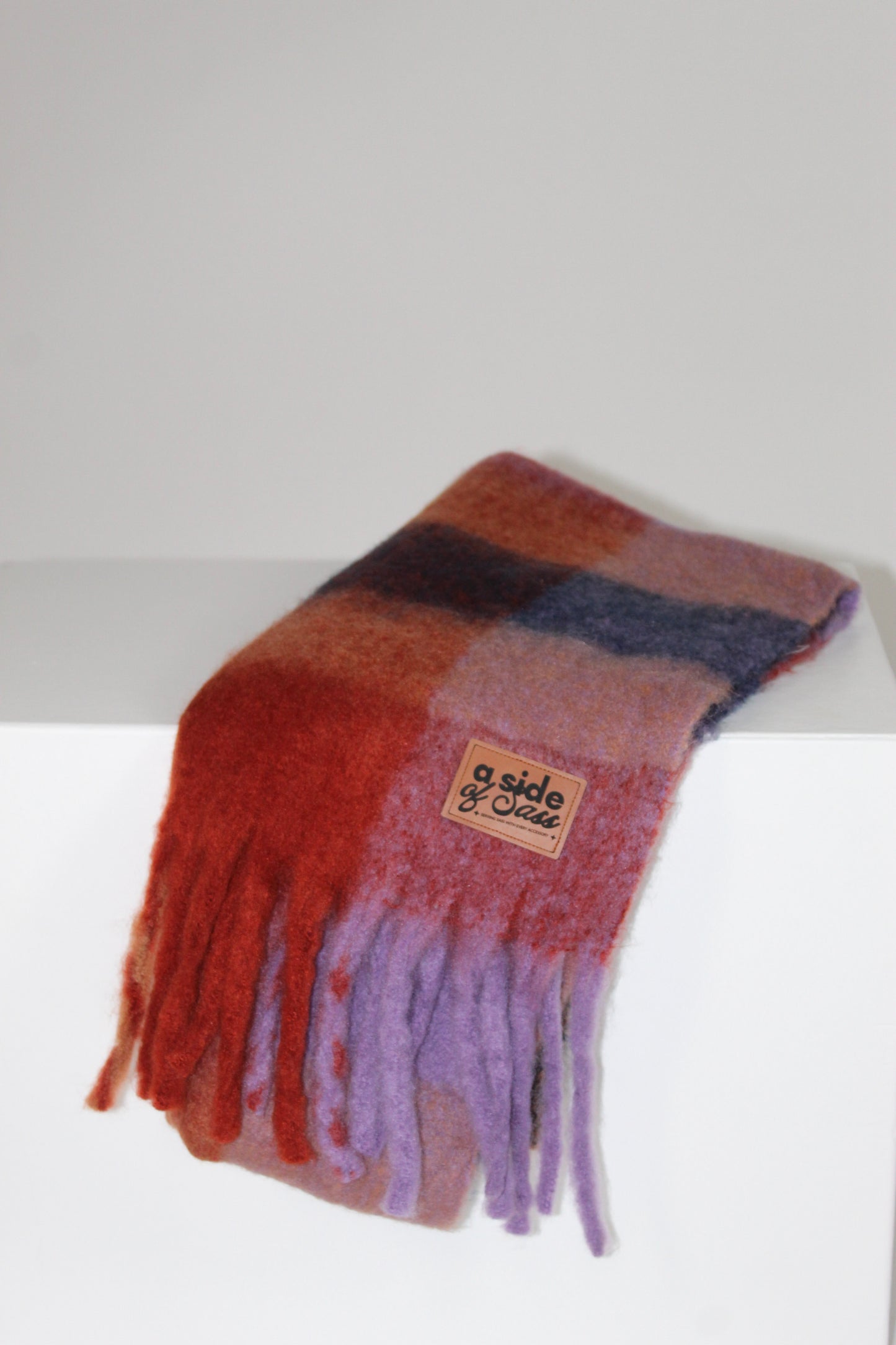 Warm Me Up Scarf with Fringe