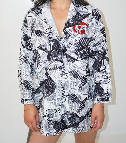 Headlines Button Down