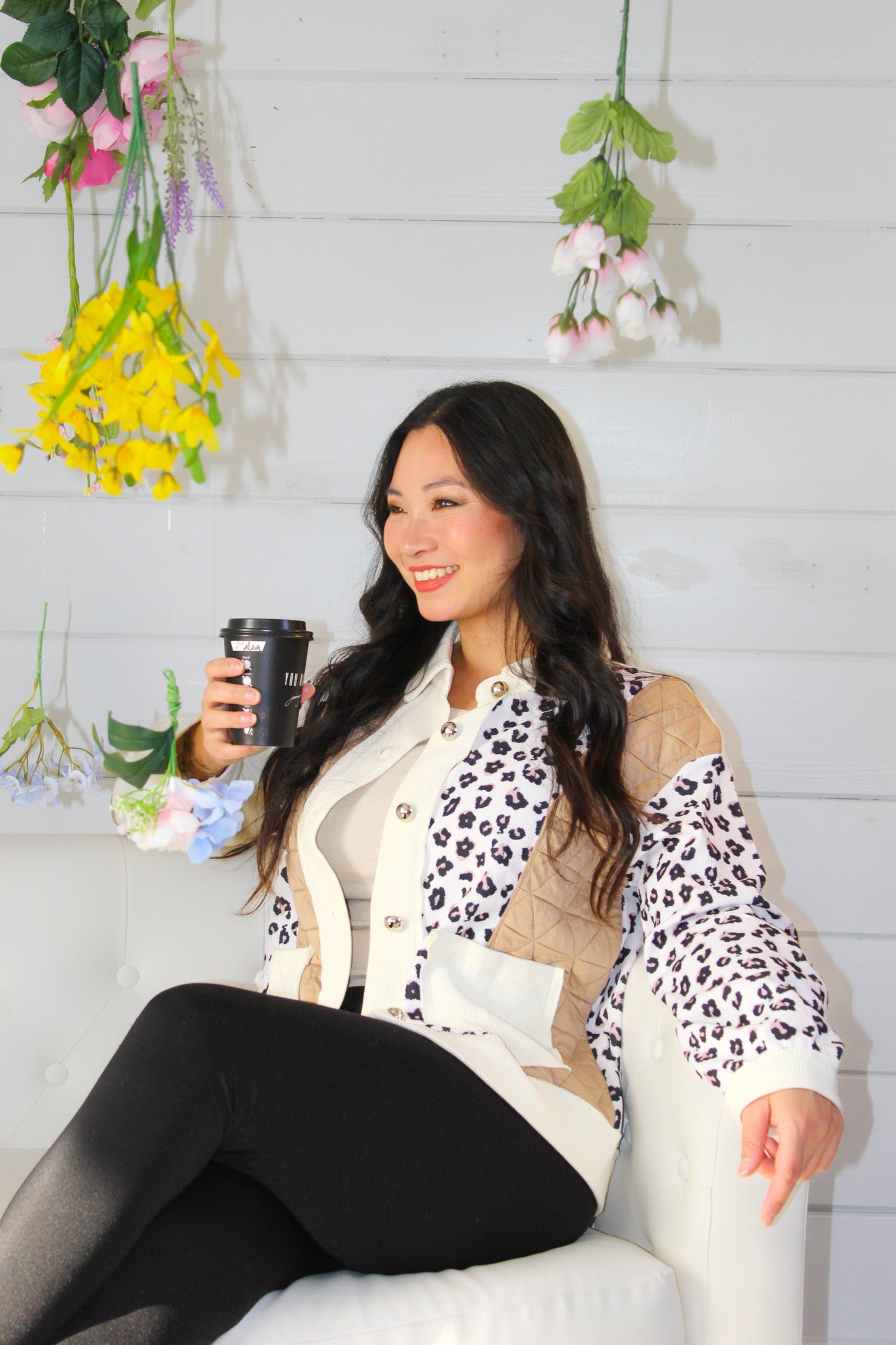 Rosette Pattern Shacket