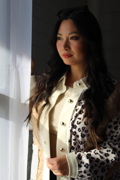 Rosette Pattern Shacket